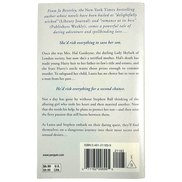 Skylark by Jo Beverley (Paperback) (Signed) - Picture 2 of 7